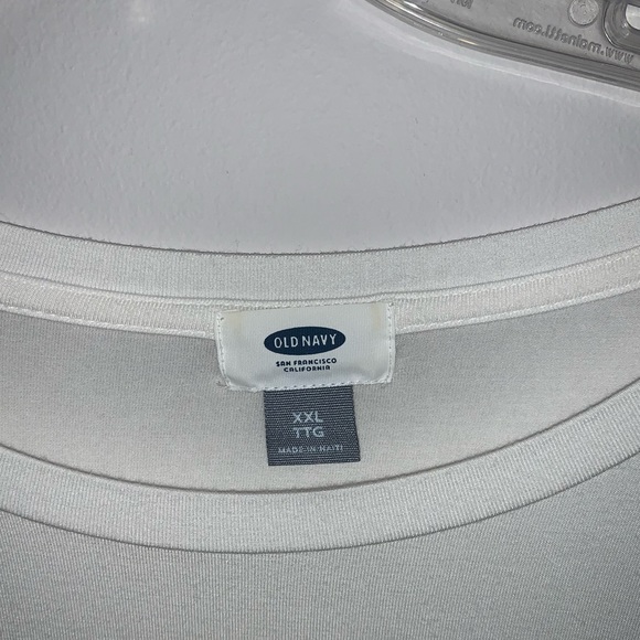 White old navy long sleeve top - Picture 3 of 3